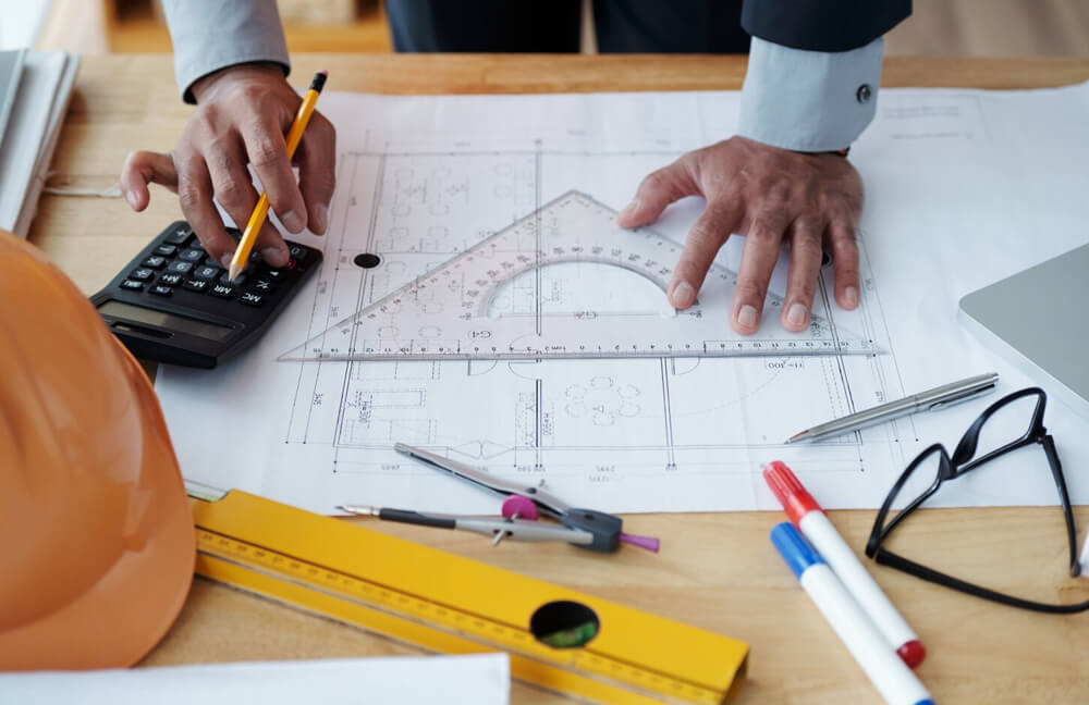 Quantity surveying plans